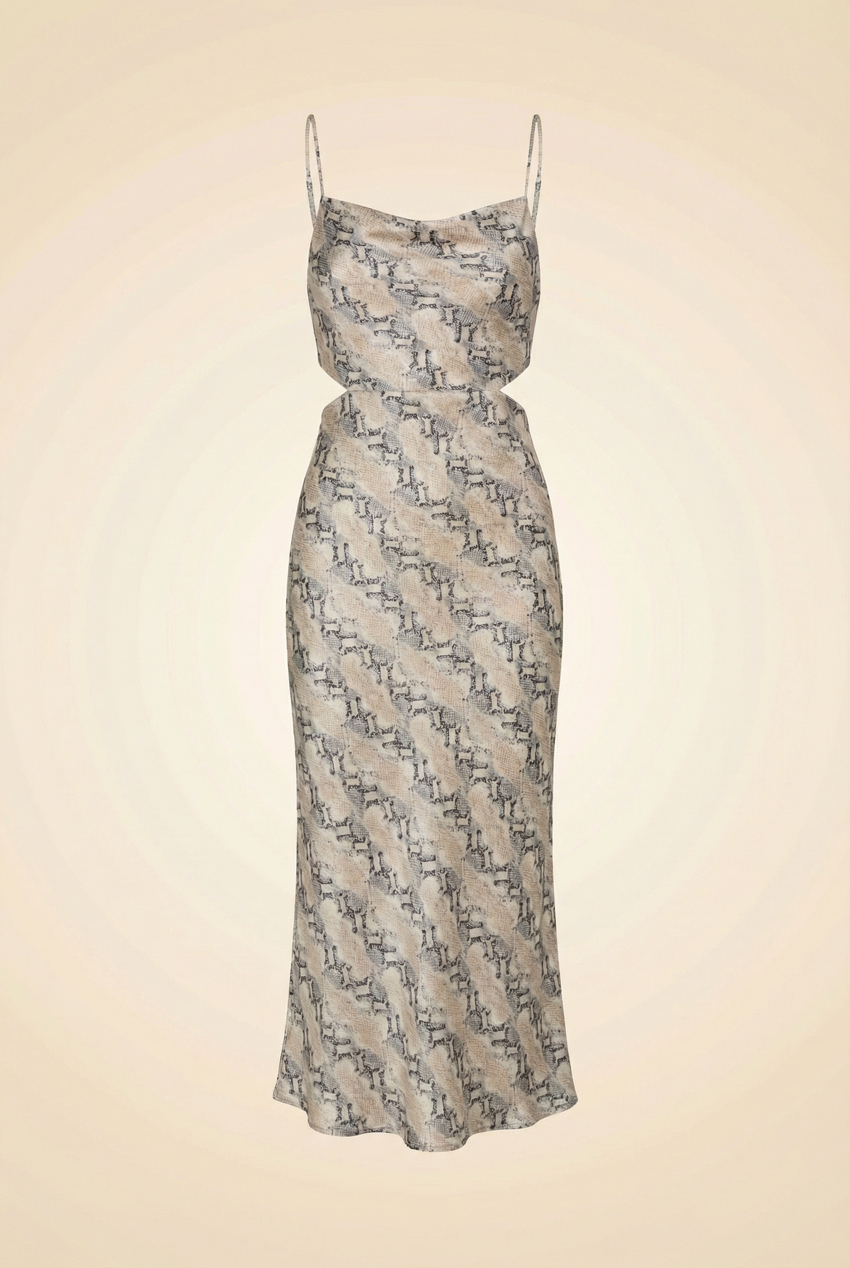Python Midi Dress