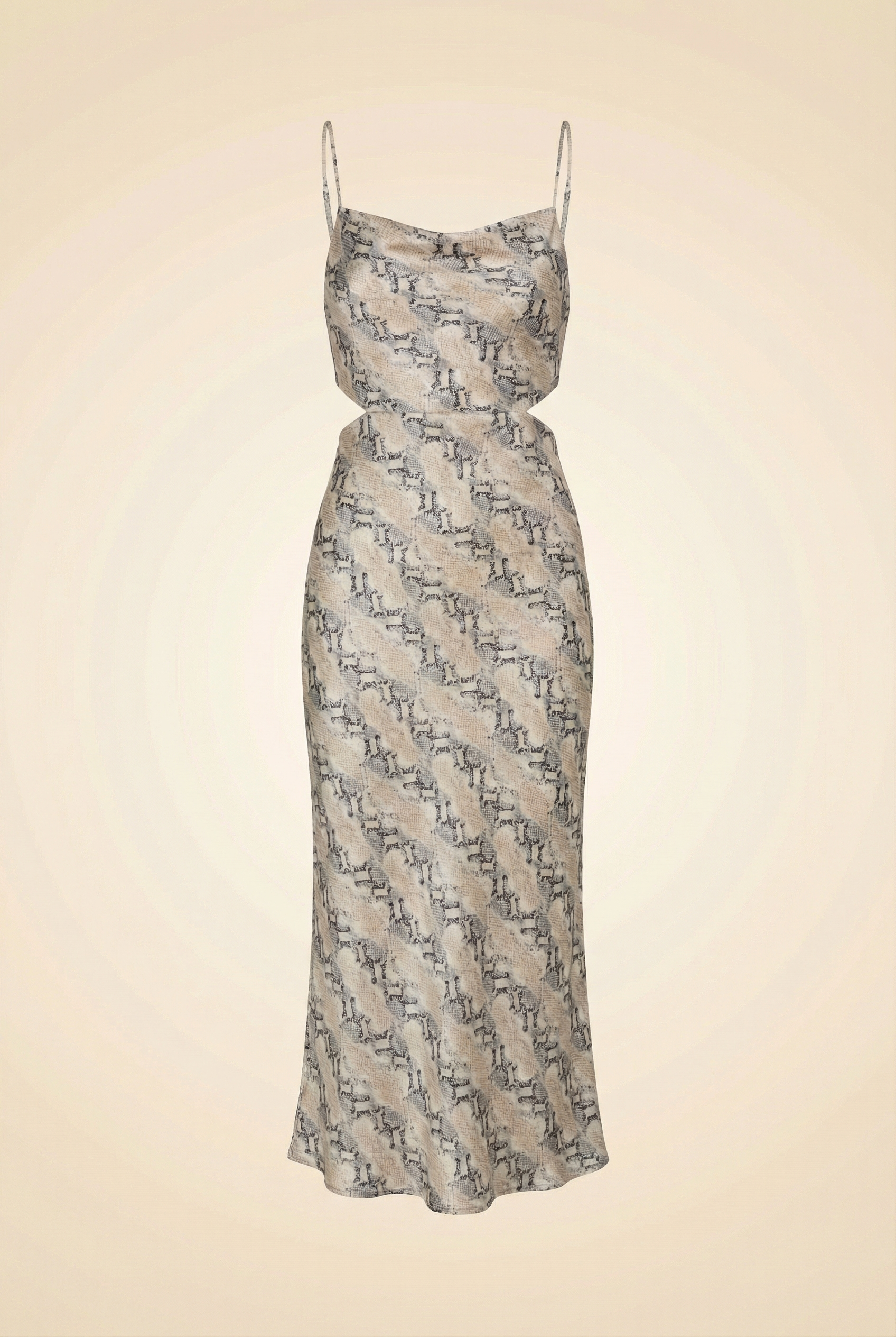 Python Midi Dress