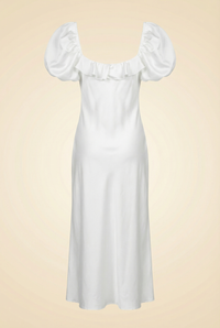 Astr The Label White Dress - back