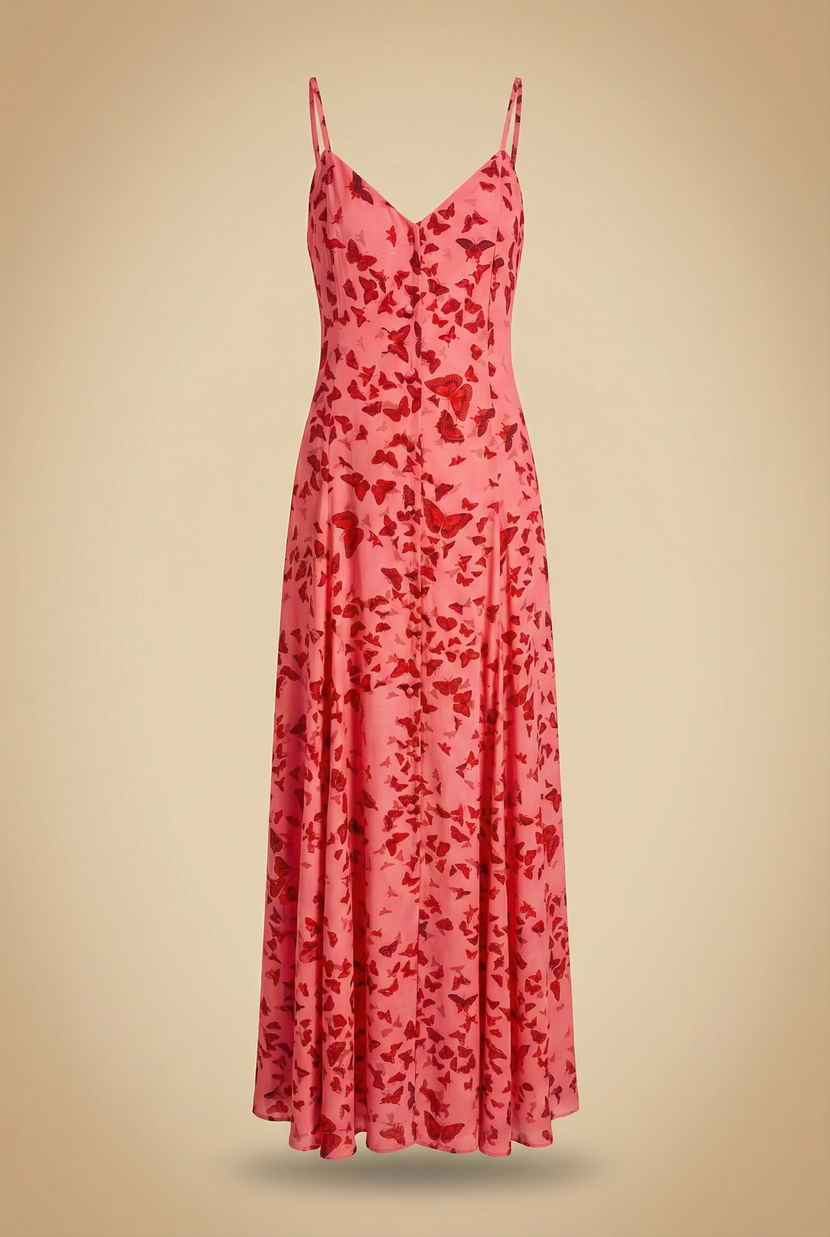 Pink Butterfly Dress