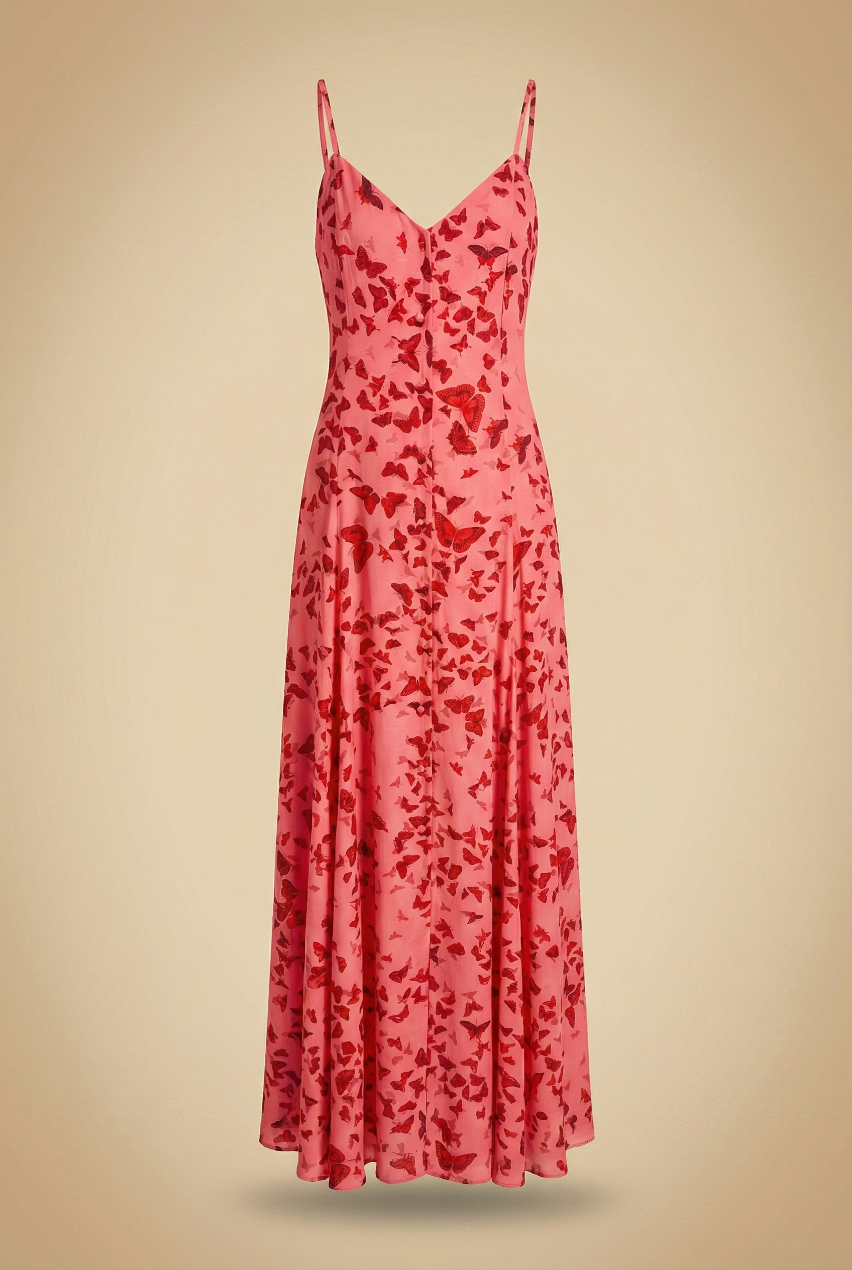 Pink Butterfly Dress