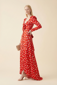Long Silk Dress