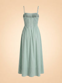Riley Ankle Dress by Cleo Bella — back detail