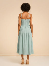 Riley Ankle Dress by Cleo Bella — back