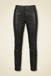 Slim Leather Pants