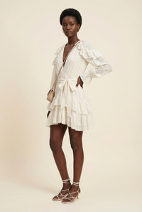 Cream Lace Coverup