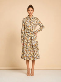Silk Midi Length Dress