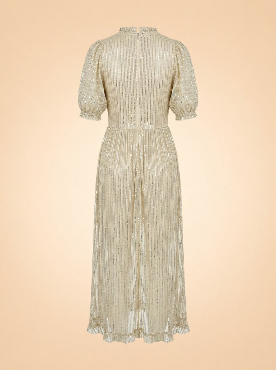 Sparkly see-through dress ghost_back