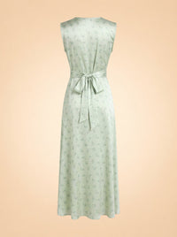 Tahlia Silk Maxi Dress — DÔEN