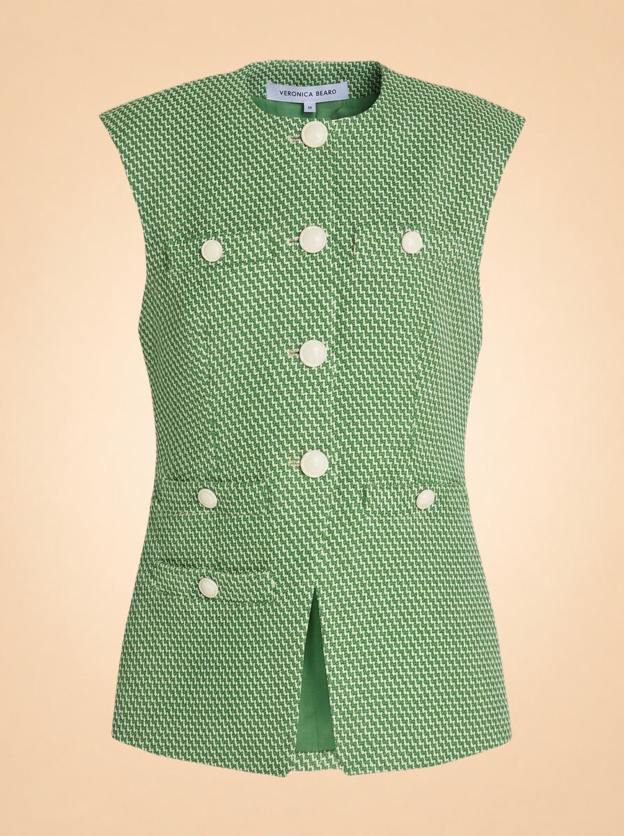 Tamara Tweed Vest ghost_front
