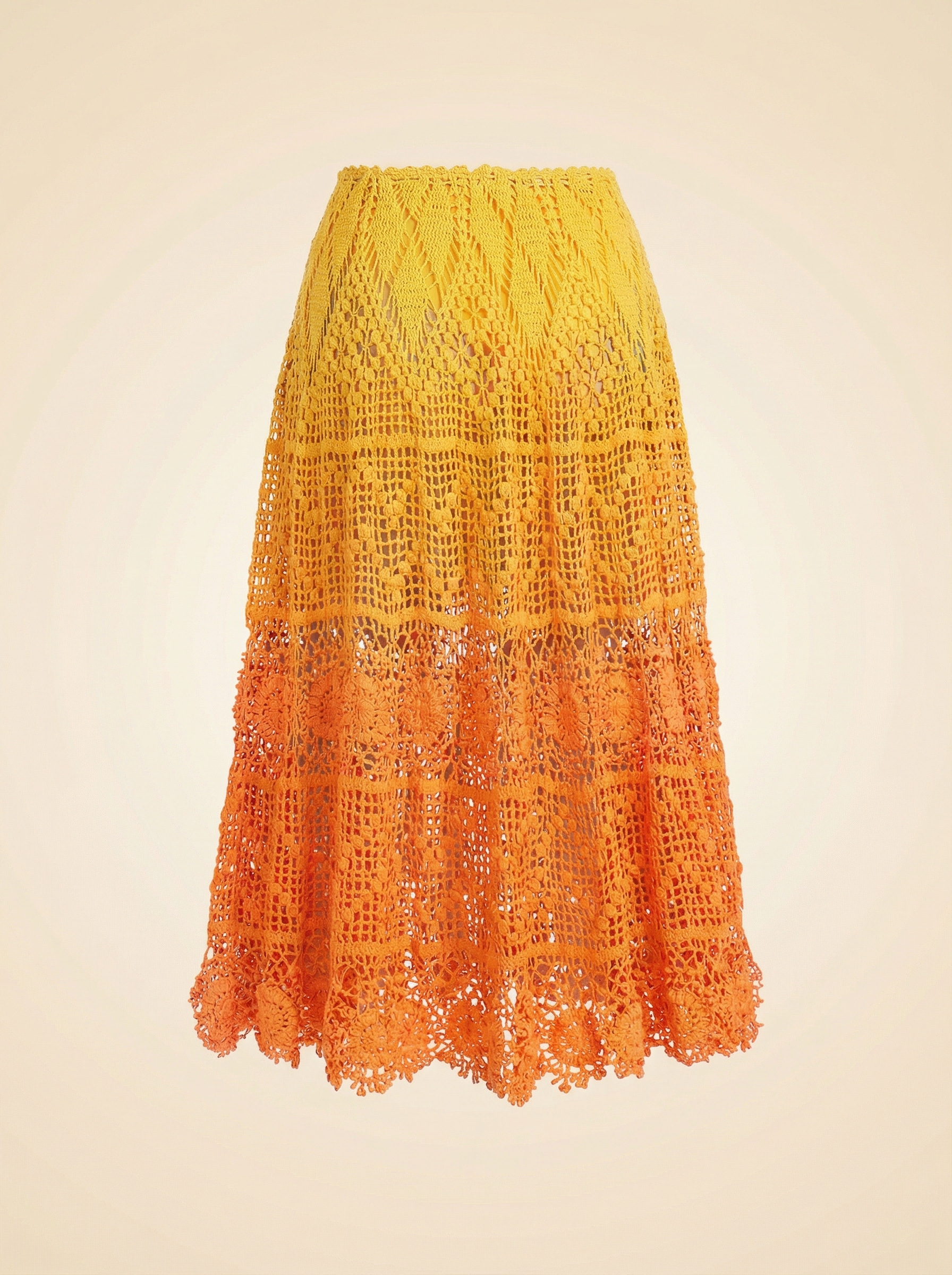 Sunset Midi Skirt - back