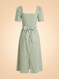 The Grayson Dress in English Ivy ghost_back