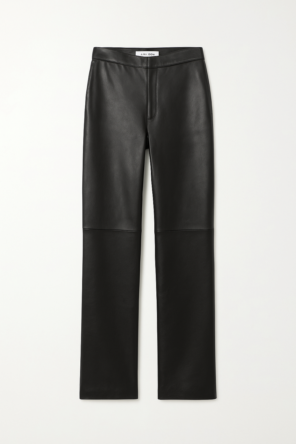 The Row Leather Pants in Black