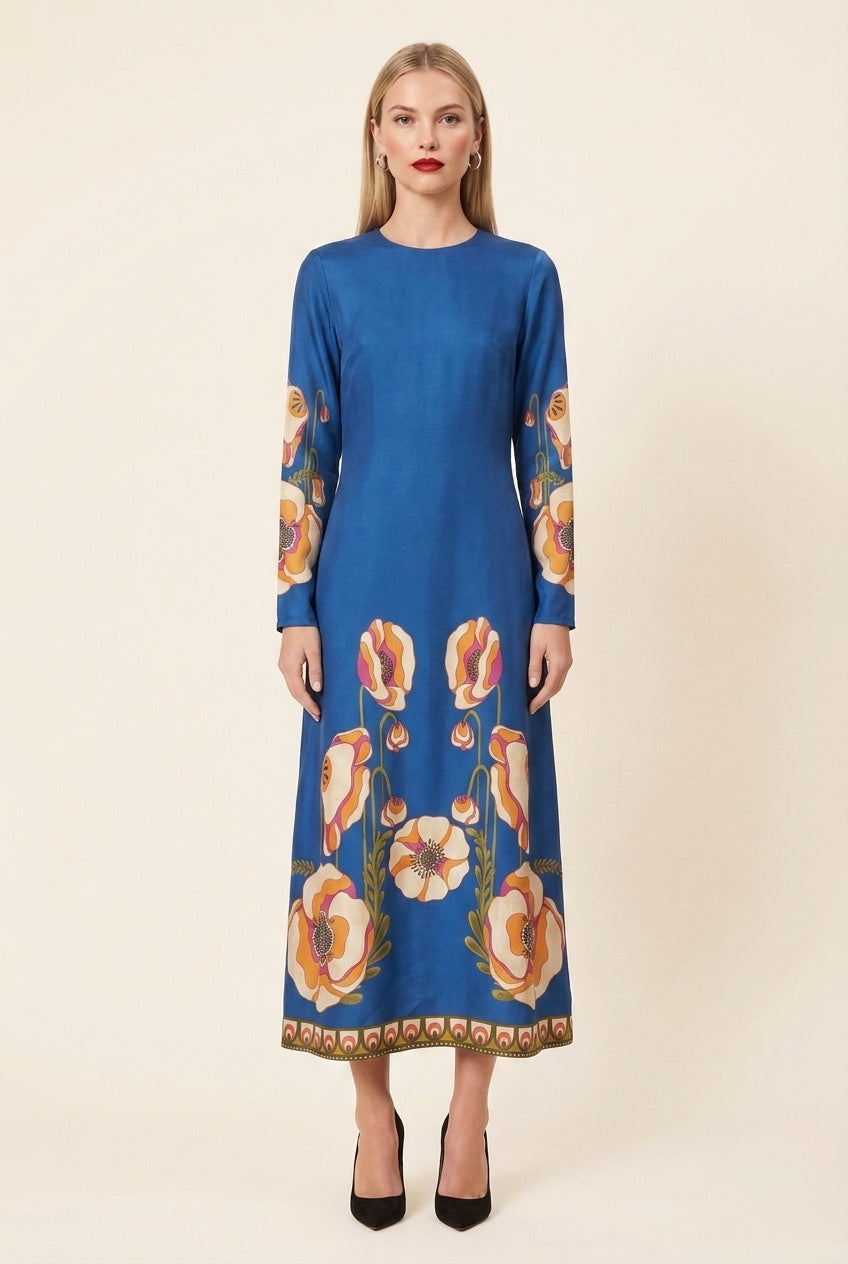 Long Sleeve Swing Dress