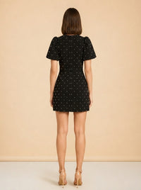 Veronica Bows & Rhinestones Dress