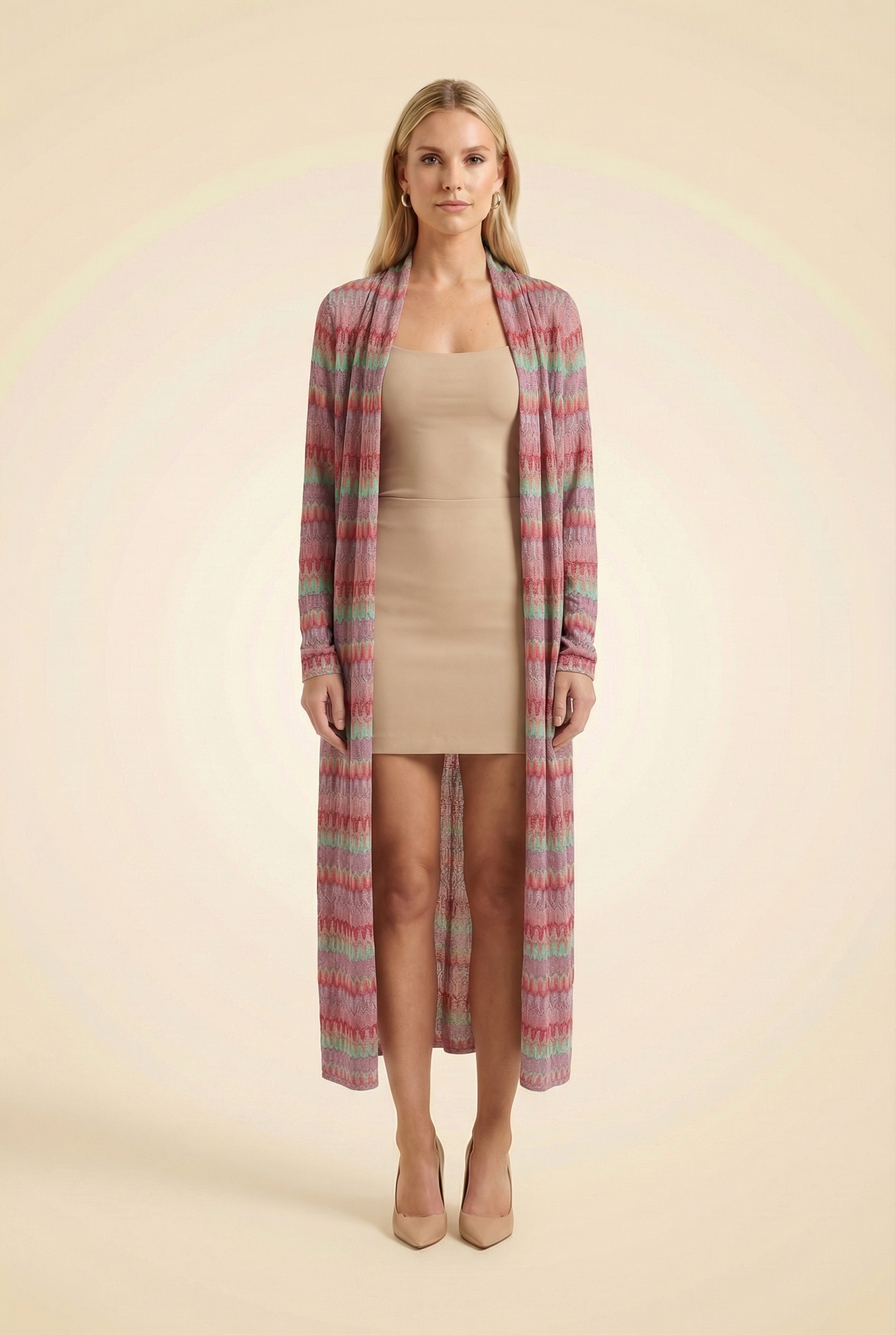 Hill House Pink Duster - model