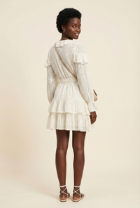 Cream Lace Coverup