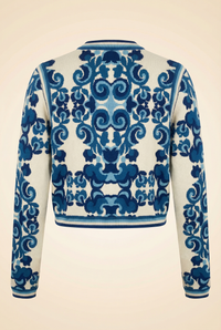 CaraCara Blue Jacket - back
