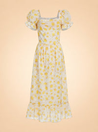Yellow Floral ghost_front