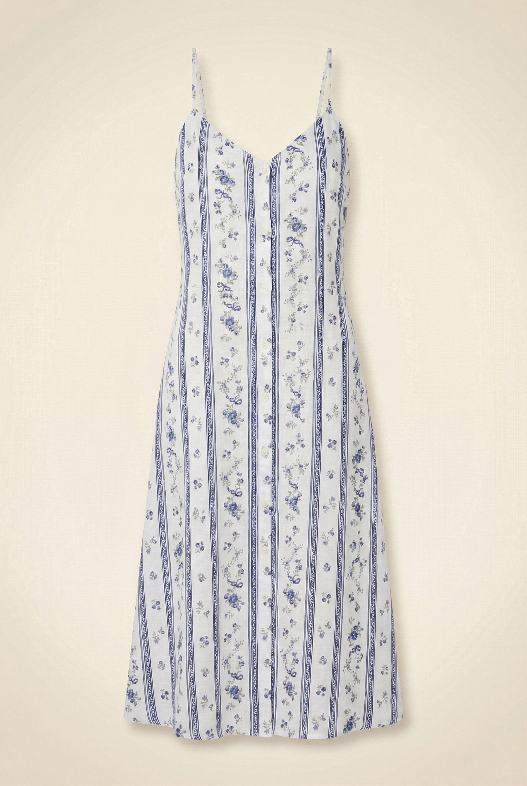 Blue Floral Dress
